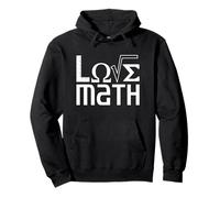 Amore Matematica Felpa con Cappuccio