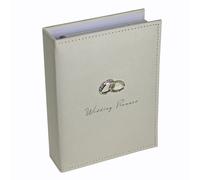 Amore Matrimonio Pianificatore Diario Organiser Libro - Crema Suedette Cover