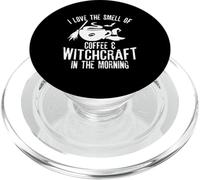 Amore odore di caffè e stregoneria | Wicca Witch PopSockets PopGrip per MagSafe