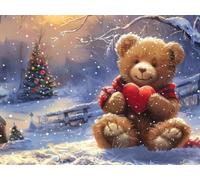 Amore Orso, 2000 Pezzi Puzzle Classici, per Adulti YHPGL6-5 | Sfida Impossibile, Divertente Stimolante Puzzle per Gioco Familiare, Decorativo Murale Unica, Regalo per Amanti dei Puzzles