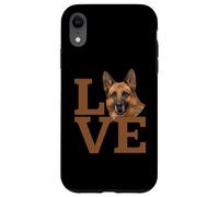 Amore Pastore Tedesco Amante Cane Amante Animale Canino Appassionato Custodia per iPhone XR