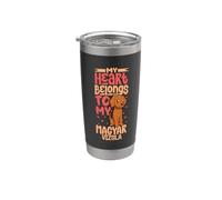 Amore per i cani - Magyar Vizsla Bicchiere termico in acciaio inox doppia parete