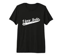 Amore per Il Judo Combattente di Judo Maglietta Premium