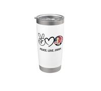 Amore per la pace Jimmy Carter 39 Presidente USA Bicchiere termico in acciaio inox doppia parete