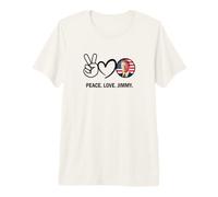 Amore per la Pace Jimmy Carter 39 Presidente USA Maglietta Premium