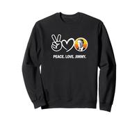 Amore per la Pace Jimmy Carter 39 Presidente USA Vintage Felpa