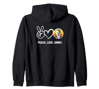 Amore per la Pace Jimmy Carter 39 Presidente USA Vintage Felpa con Cappuccio