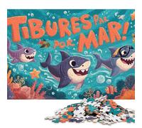Amore per l'oceano Puzzle in Legno Adulto 300 Pezzi Puzzle Regalo Per Amore E Amico Decorazione Interna Unica Divertimento Gioco Per Gioco Familiare Stress Relief 300pcs (40x28cm)