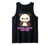 Amore per se stessi con questo adorabile Panda Kawaii Salute Mentale Canotta