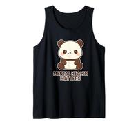 Amore per se stessi con questo adorabile Panda Kawaii Salute Mentale Canotta