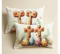 Amore Pillowcase 50x70,SimboloCopri Cuscino Letto 2 Pezzi in Velluto Morbido, Cuscini Soffice e Morbido Divano Cerniera Invisibile Design per Letto Arredamento Soggiorno e Camera-85485