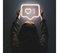 Amore Pop-up finestra forma segni al neon LED luci al neon arte muro decorativo luci al neon per parete camera da letto festa di compleanno Bar Decor (51cm(20in))