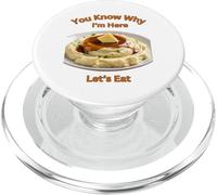 Amore purè di patate Retro Ringraziamento Cena in famiglia Divertimento PopSockets PopGrip per MagSafe