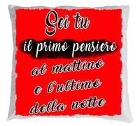 AMORE REGALO INNAMORATI CUSCINO REGALO AMORE FIDANZATI SAN VALENTINO IL PRIMO PE
