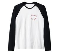 Amore rosso? Questo è un argomento delicato... Grafica rossa Maglia con Maniche Raglan