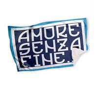 "Amore Senza Fine" Asciugamano Telo Mare Personalizzato Idea Regalo Compleanno Estate Piscina Vacanze Mare Papà Tifosi Napoletani Napoli Forza Azzurri Scudetto 1926 Squadra del Cuore Calcio 100x150cm