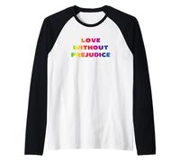 Amore senza pregiudizi, uguaglianza, amore dal vivo Educare, Ascolta Maglia con Maniche Raglan