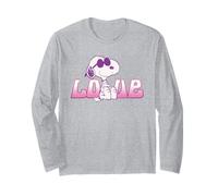 Amore Snoopy Joe Cool Retro Shades Vintage Anni '90 Fumetti Pastello Maglia a Manica