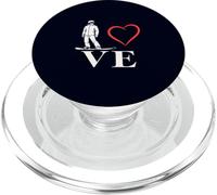 Amore Snowboard Sport Invernali Cuore Snowboarder PopSockets PopGrip per MagSafe