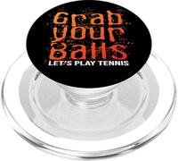 Amore Tennis Afferra le tue palle Giochiamo a Tennis PopSockets PopGrip per MagSafe