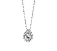 Amore Twinkle lacrima intarsio zircone Cravatta da Sole