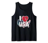 Amore USA Cuore Liberty Statue Map Aquila Canotta