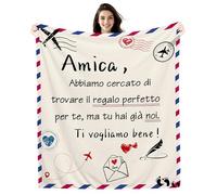 Amorea Amica ABBIAMO CERCATO DI TROVARE IL REGALO MIGLIOR PER TE MA TU HAI GIÀ NOI Ti Vogliamo Bene Coperta per Amiche Ragazze Regalo di compleanno Regalo di Natale Regalo Divertente per l'amicizia