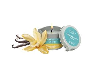 AMORELIE Care - Candela da massaggio profumata alla vaniglia che si trasforma in olio ideale per massaggi di coppia (50ml)