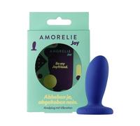 AMORELIE Joy - Anale Plug Fly | Vibrazione Impermeabile Ricaricabile in Silicone & ABS | Blu