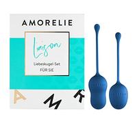 AMORELIE Liaison 2.0 - Set di palline d'amore, 56 g e 72 g, da donna, 2 pezzi