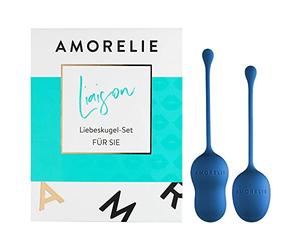 AMORELIE Liaison 2.0 - Set di palline d'amore, 56 g e 72 g, da donna, 2 pezzi