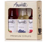 Amoretti Sciroppi di Berry Premium (fragola, mirtillo, lampone)