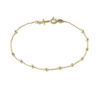 amorili bracciale rosario in argento 925 dorato