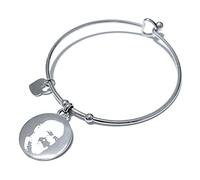 amorili Bracciale San Padre Pio Donna Rigido in Acciaio Inox | Gioiello Religioso di Fede e Protezione | Braccialetto Elegante e Resistente | Idea Regalo Spirituale bcc0644c