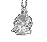 amorili collana san padre pio in argento 925 cll2159