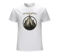 Amorphis Pyres Ship Mens Graphic Short Sleeve Casual T Shirt Size L