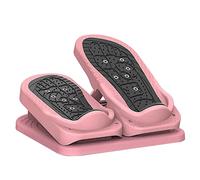 AMORPO Stepper per esercizi da donna, mini stepper per scale, pieghevole, per modellare le gambe sotto la scrivania, per allungare i muscoli del polpaccio, per casa e ufficio (colore: rosa)