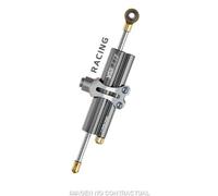 YSS Ammortizzatore di sterzo RACING corsa 75 platino, nero