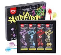 AMOS TastySounds Audio Lollipop, Lecca Musicale Senza Zucchero Gusti Misti