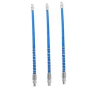 Amosfun 1 Set Accessori per Tubi con al Burro Raccordi Rapidi Connect Thole Tubo di Prolunga Connettori A Tubo Tubetto di Grasso Ingrassatore Resina Ad Alta Pressione Blu 3 Pezzi