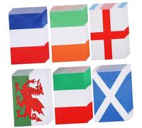 Amosfun 1 Set Striscione Bandiere per Decorazioni Bandiere Internazionali Ghirlanda per Feste e Culturali