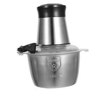 Amosfun 1 set Tritatutto Elettrico Acciaio Inossidabile per Carne e Verdure Macchina Versatile con Regolazione per Texture per Uso e Preparazione Sicura e Facile