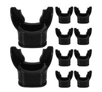 Amosfun 10 Pezzi Bocchino in Silicone Morbido per Immersioni Subacquee e Snorkeling, Boccaglio di Ricambio per Attrezzatura Subacquea, Resistente e Confortevole per attività in Acqua