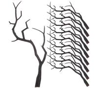 Amosfun 10 Pezzi Corno Falso Artificiale Ramo Di Legno Galleggiante Rami Di Corno Rami Di Simulazione Ramoscello Di Albero Essiccato Di Corna Finti Secchi Impostore Plastica Pianta