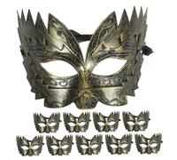 Amosfun 10 Pezzi Maschera D'Aquila di Halloween Maschera di Halloween Maschere per Costumi per Adulti in Costume