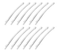 Amosfun 100 Pezzi Fermagli in Metallo Color Bianco per Chioma, Forcine Semplici e Resistenti, Accessori per Chioma da Donna e Ragazza Adatti a Tutti i Giorni