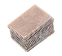Amosfun 100 Pezzi Foglio di Mica Isolante per Microonde, Trasparente Naturale Resistente al Calore, per Ricambio e Manutenzione Facile, Isolamento Elettrico Affidabile