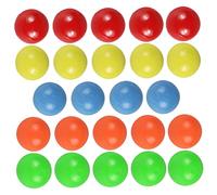 Amosfun 100 pezzi Palline Colorate per Didattici Matematica con Design Vivid Palline Educative per Statistica e Probabilità Materiale Resistente e Leggero per Scuola