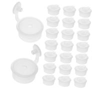 Amosfun 100 Pezzi Tappi per Bottiglie Condimenti Tappi per Svuotamento per Bottiglie Salsa Design per Controllata e Precisa