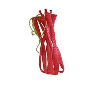 Amosfun 100pezzi Borsa Mesh Riutilizzabile Per Frutta e Rete Traspirante Per Outdoor Sacchetto Portatile Per e Noci Colore Rosso